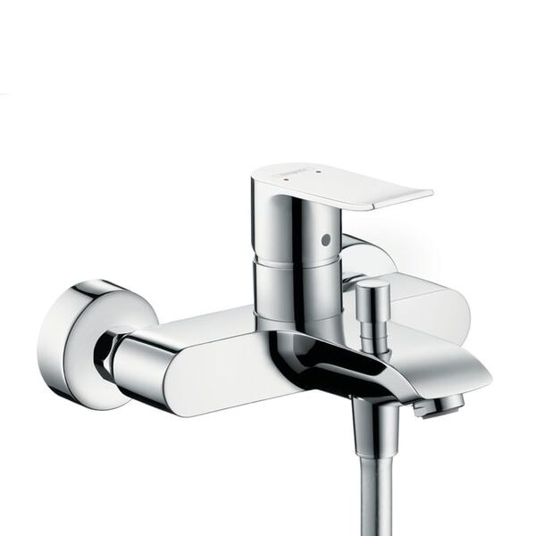Bateria wannowa Hansgrohe Metris ścienne chrom (31480000)
