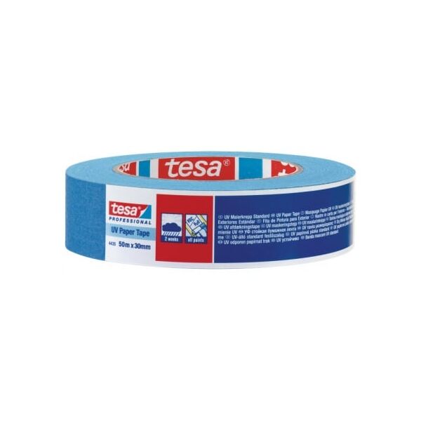 Tesa Taśma malarska maskująca na zewnątrz 50m 30mm niebieska H0443516
