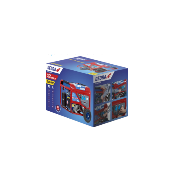 Agregat Dedra DEGB6500K 5500 W 1-fazowy