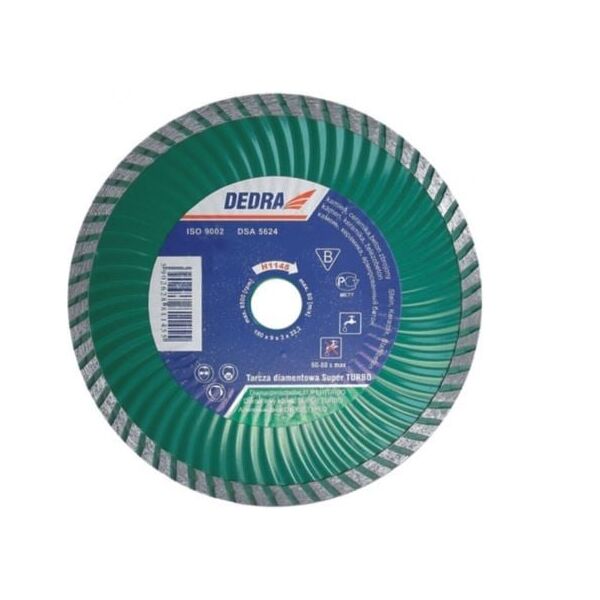 Dedra Tarcza diamentowa Super Turbo do cięcia betonu zbrojonego 150mm H1144