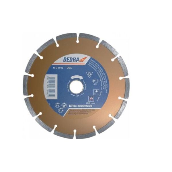 Dedra Tarcza segmentowa diamentowa do cięcia 250mm 25,4mm (H1111E)