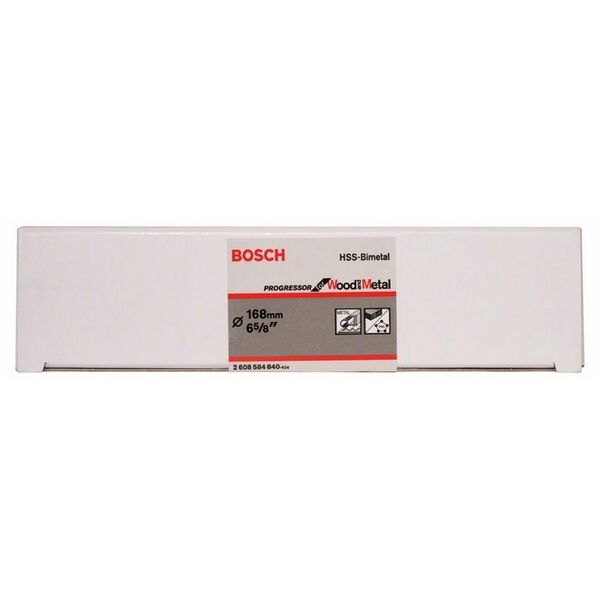 Bosch Piła otwornica HSS-Bimetal 168mm 2608584840