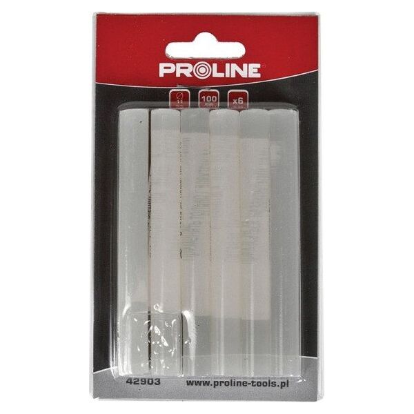 Wkłady klejowe Pro-Line 11 mm x 100 mm przezroczyste 6 szt. 42903