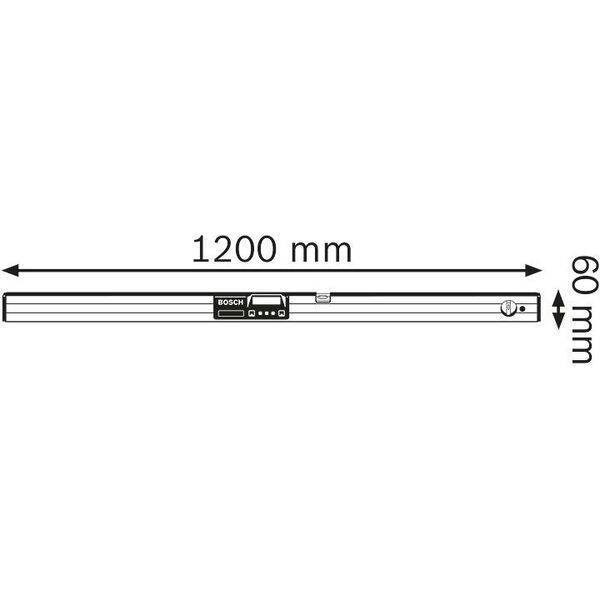 Bosch Poziomica cyfrowa GIM 120 Professional (0.601.076.800)