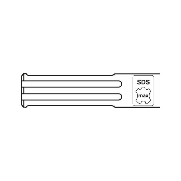 Bosch Dłuto łopatkowe SDS-max 400m - 2608690143