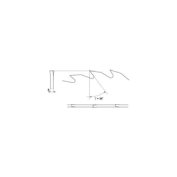 Globus Piła tarczowa 630x40x3,2mm/36 - PT110-0630-0003