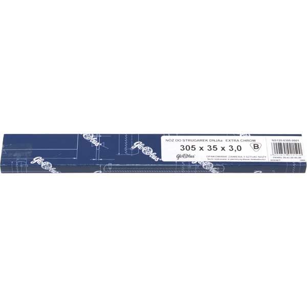 Globus Noż do strugarki EXTRA CHROM 510x35x3 - NS120-0510-0001