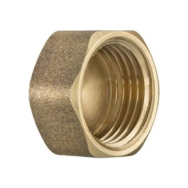 Invena Zaślepka mosiężna 1/2" - ZM-13-015