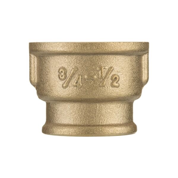 Invena Mufa mosiężna redukcyjna gwint wewn. 1x1/2" - ZM-09-252