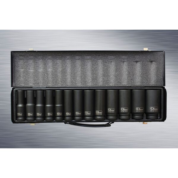 Corona Zestaw nasadek udarowych 6-kątnych 1/2" 10-30mm długich 13szt. (C4027)