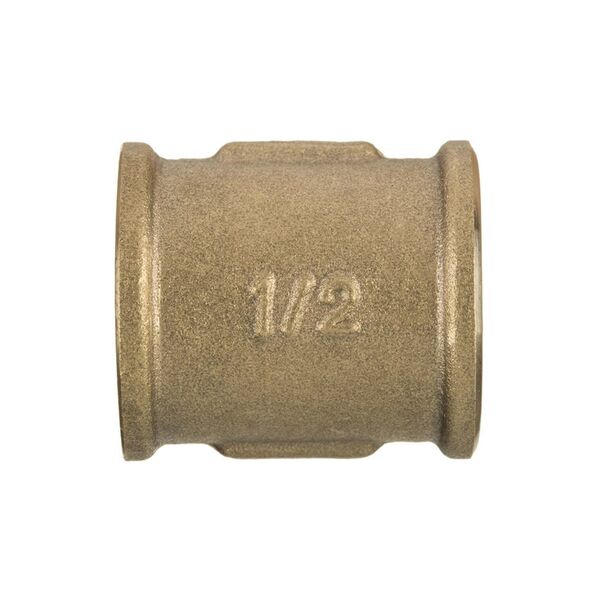 Invena Mufa mosiężna gwint wewn. 3/8" - ZM-04-010