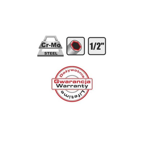 Corona Nasadka udarowa 6-kątna 1/2" 29mm długa (C2821)