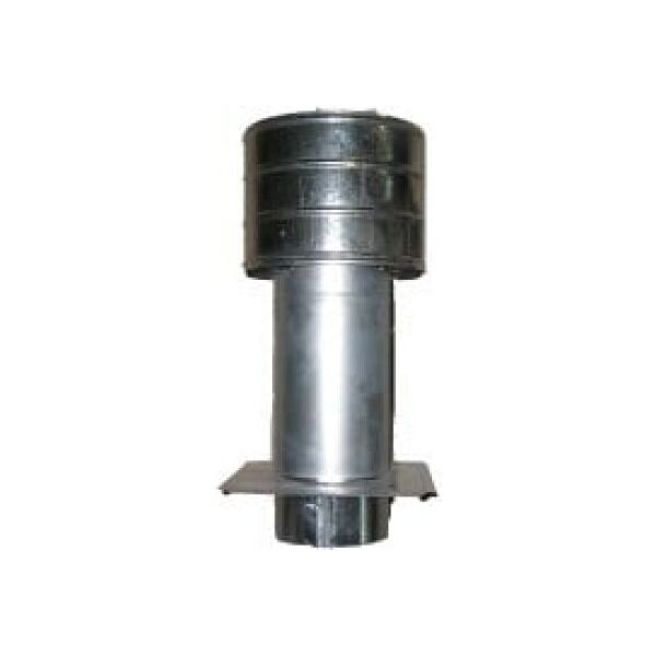 Deflektor z płytą 120mm ocynkowany