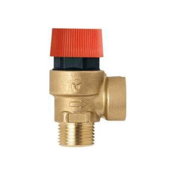 Zawór bezpieczeństwa z membraną 1/2x1/2" 6 bar