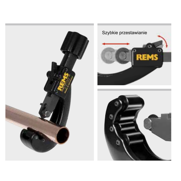 Rems Obcinak RAS CU do rur miedzianych 8-42mm - 113370