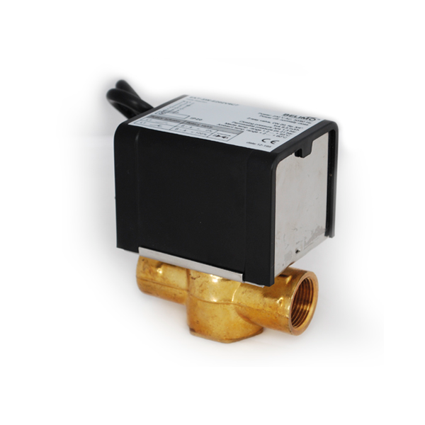 Flowair Zawór 2-drogowy SRQ2 z siłownikiem elektrycznym 1/2" - 10803