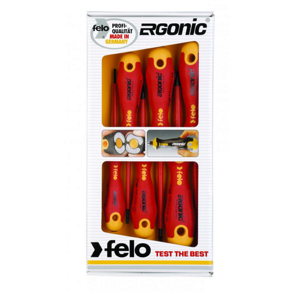 Felo Zestaw 6 wkrętaków Ergonic VDE (41396198)