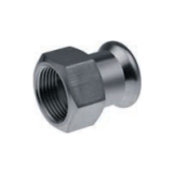 KAN-therm Złączka PRESS INOX GW 1/2" 54mm - 6190569