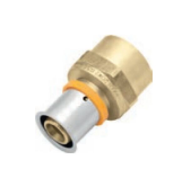 KAN-therm Złączka PRESS z pierścieniem zaprasowywanym GW 1" 40mm - K-080096