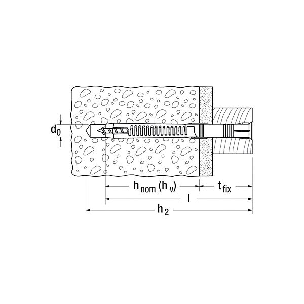 Fischer Kołek ramowy FUR-T 8x120mm szybki montaż - 70132