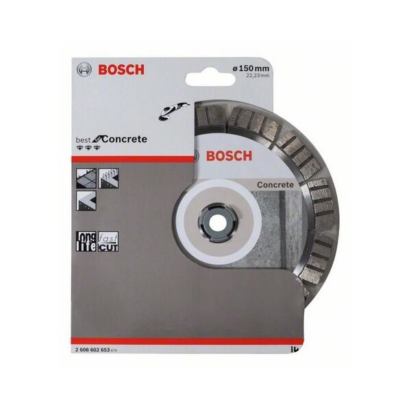 Bosch Tarcza tnąca diamentowa Best for Concrete 150 x 22mm - 2608602653