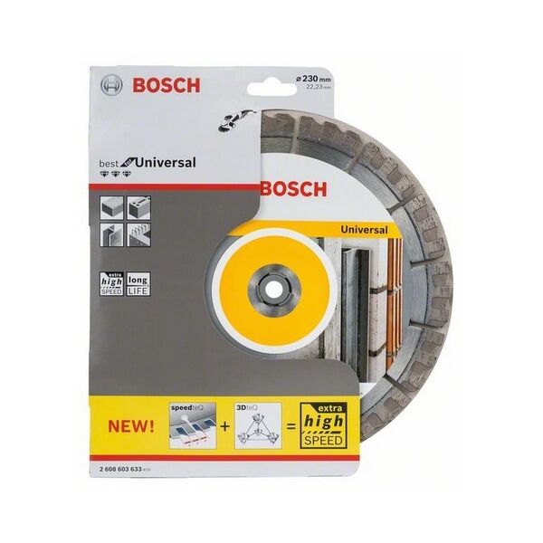 Bosch Tarcza tnąca diamentowa Best for Universal 230 x 22mm - 2608603633