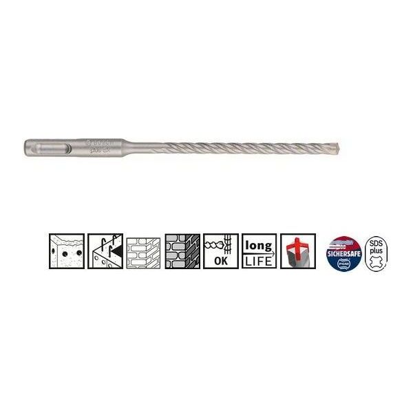 Wiertło Bosch BOSCH WIERTŁO SDS PLUS-5X 5,5 x 210mm 4-OSTRZOWE B2608833776 - 2608833776
