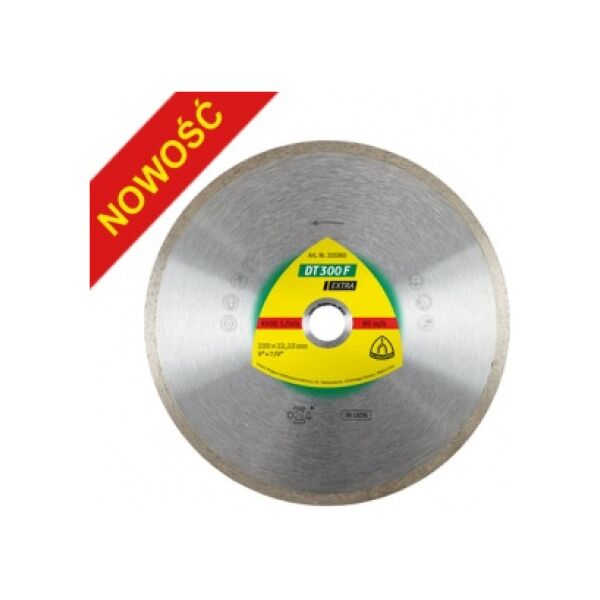 Klingspor Tarcza tnąca diamentowa gładka DT 300F 125mm (325358)