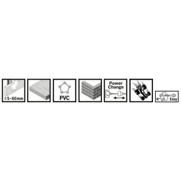 Bosch Piła otwornica Speed for Multi Construction 86mm (2608580754)