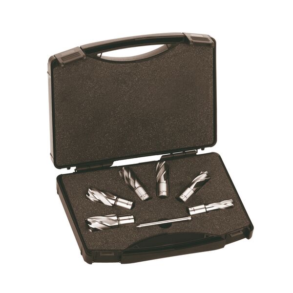 Milwaukee Frezy obwodowe do metalu komplet 14-24mm 7 elementów (4932372533)