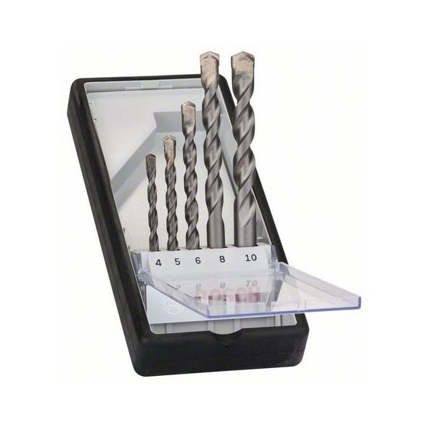 Wiertło Bosch do betonu walcowe 4 5 6 10 8mm zestaw (2607010524)