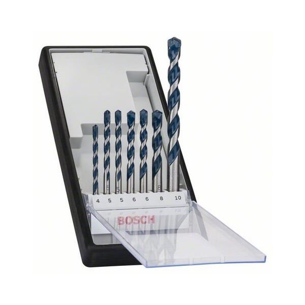 Wiertło Bosch do betonu walcowe 4 5 6 10 8mm zestaw (2608588167)