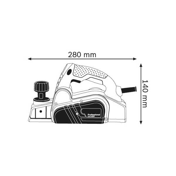 Bosch Strug GHO 6500 650 W