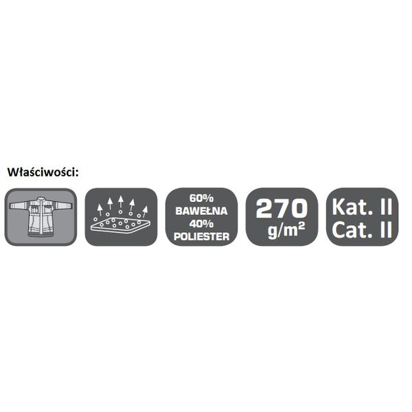 Lahti Pro Kurtka ostrzegawcza Premium żółta M (L4091202)