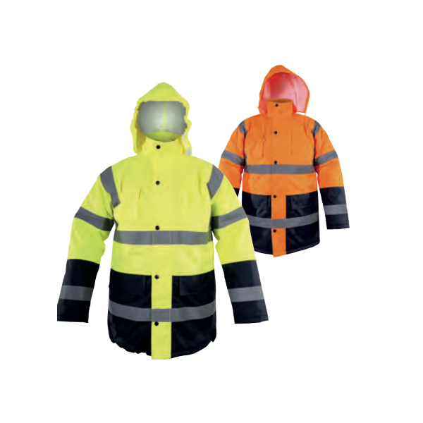 Lahti Pro Kurtka zimowa ostrzegawcza rozmiar XXXL pomarańczowa (L4090606)