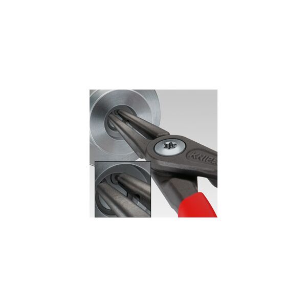 Knipex Szczypce do pierścieni osadniczych wewnętrzne proste 140mm (4811J1)