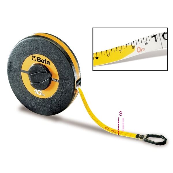 Beta Tools Miara zwijana z taśmą z włókna szklanego 13mm x 20m (016940120)
