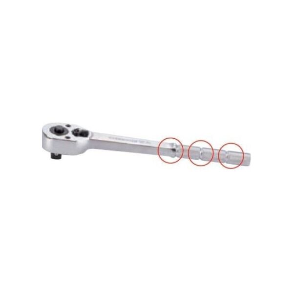 King Tony Grzechotka standardowa 1/2" 250mm (4779-10BR)