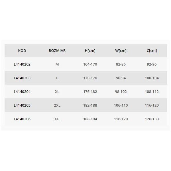 Lahti Pro Komplet przeciwdeszczowy kurtka + spodnie zieleń L (L4140203)