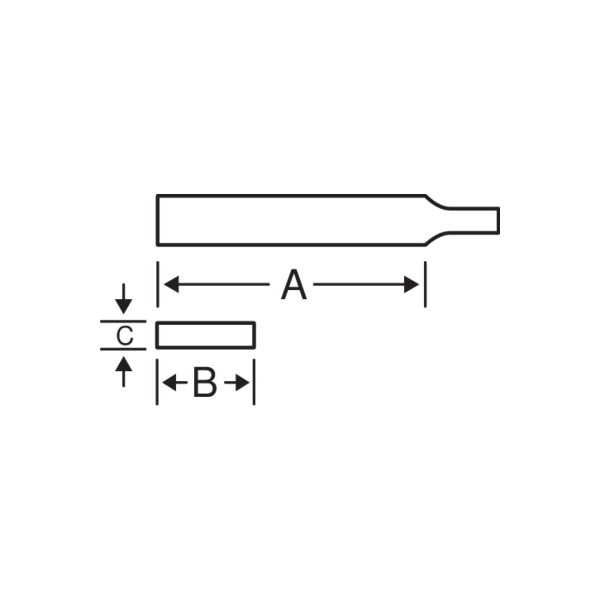 Bahco Pilnik półokrągły 200mm dokładny (1-210-08-2-2)