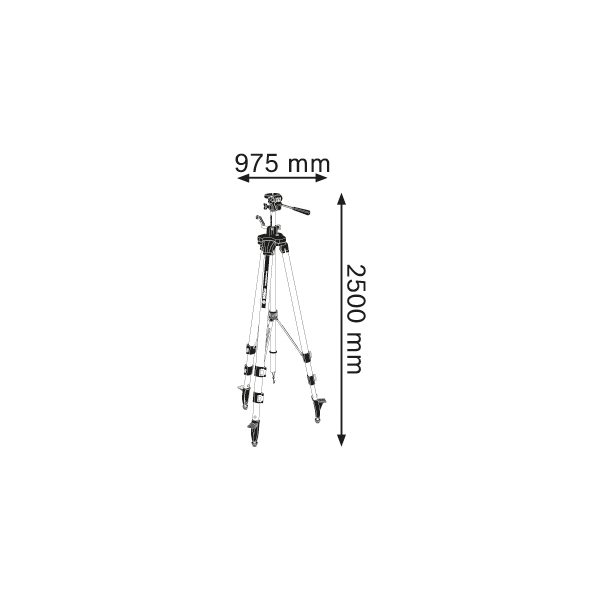 Bosch Statyw budowlany BT 250 Professional (0601096A00)