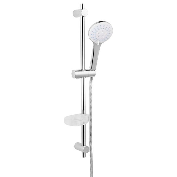 Zestaw prysznicowy Ferro Nessa przesuwny chrom (N350B)
