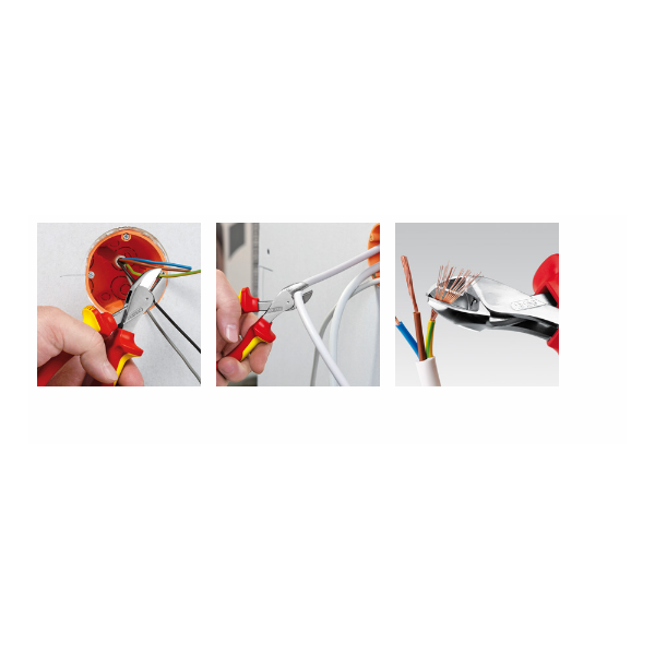 Knipex Szczypce tnące boczne X-Cut izolowane 160mm (7306160)
