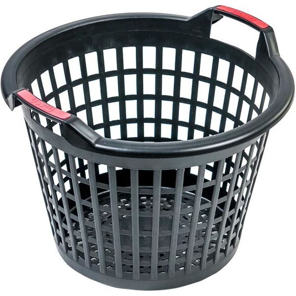 Kosz na pranie Eco 25L czarny (35576)