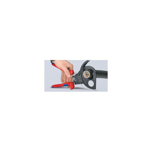Knipex Nożyce do kabli z zapadką 280mm (9531280)