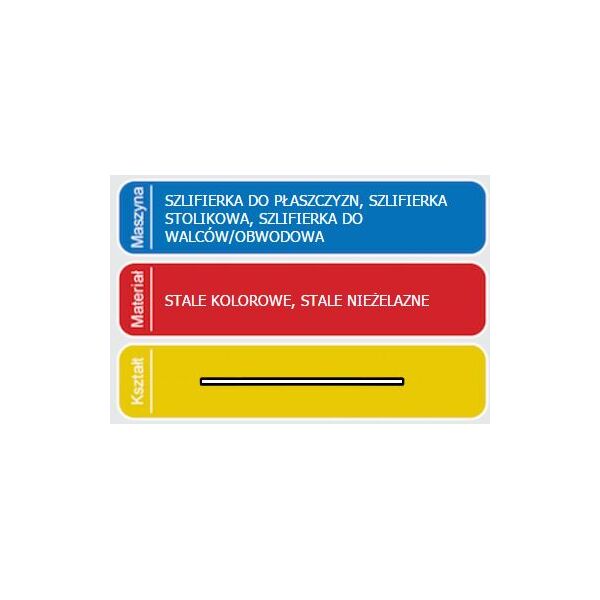 Norton Clipper Ściernice do precyzyjnego szlifowania metali nieżelaznych 37C 250 x 32 x 32mm (69210431678)