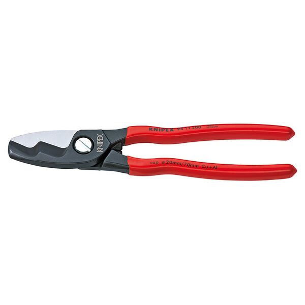 Knipex Nożyce do kabli z podwójnym ostrzem (9511200)