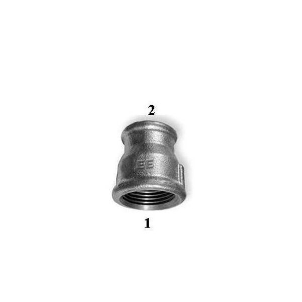 Odlewnia Zawiercie Mufa redukcyjna M2 1 x 3/4" ocynk