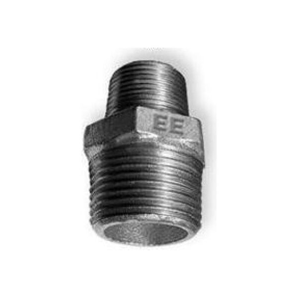 Odlewnia Zawiercie Nypel redukcyjny N8 2 x 6/4" ocynk