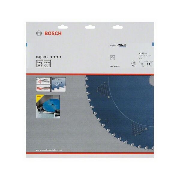 Bosch Tarcza pilarska Expert for steel 355 x 25,4mm 90 zębów (2608643063)